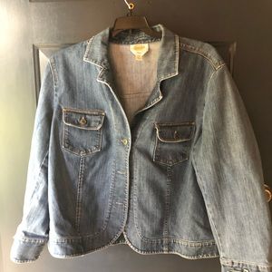 Talbots Plus Denim Jacket